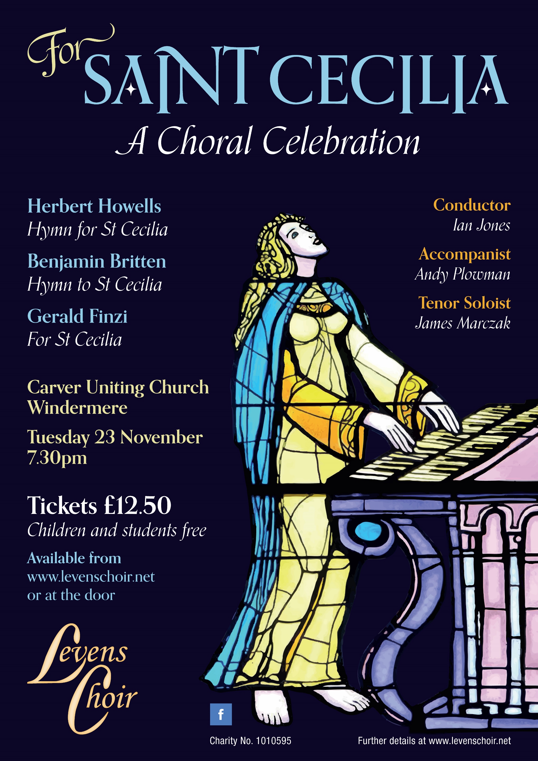 For St Cecilia: Finzi, Britten, Purcell, Howells